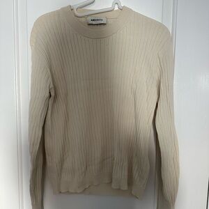 Women's Cream Sweater Anecdote